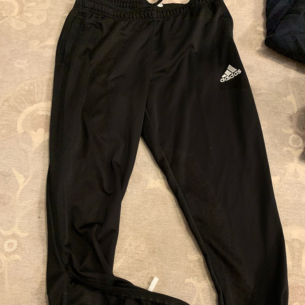 ADIDAS sweatpants/trackpants Anklezipper Climalite